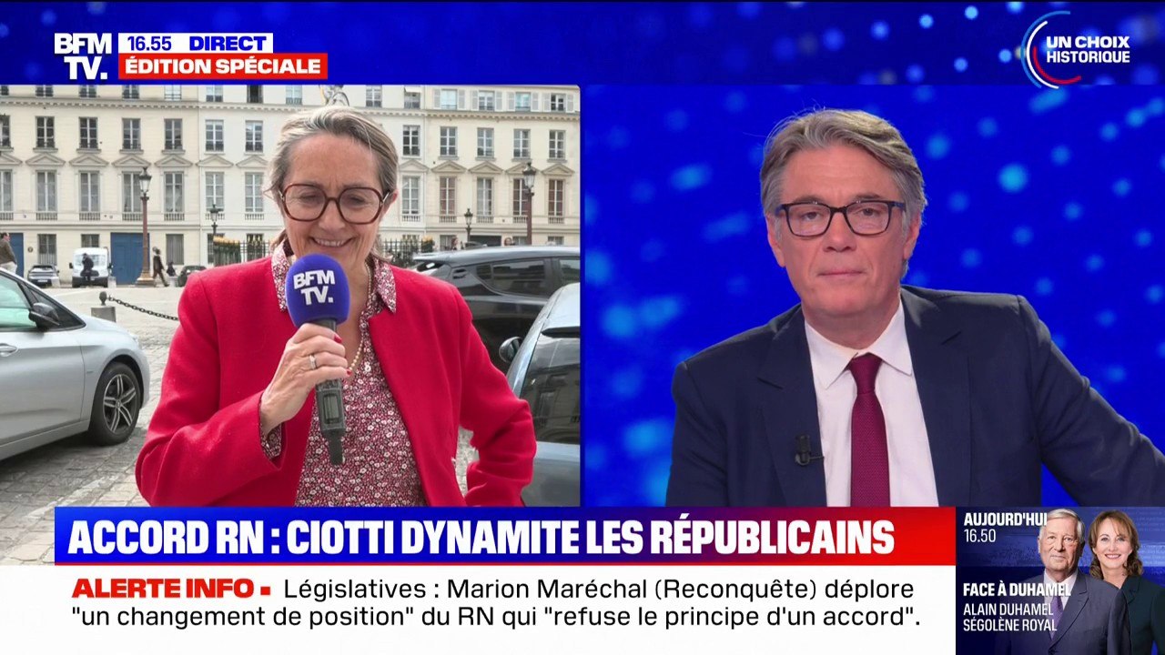 "Il vaut mieux perdre des élections que perdre son âme":  La sénatrice Sophie Primas s'exprime sur son départ des Républicains après la proposition d'alliance avec le RN formulée par Éric Ciotti