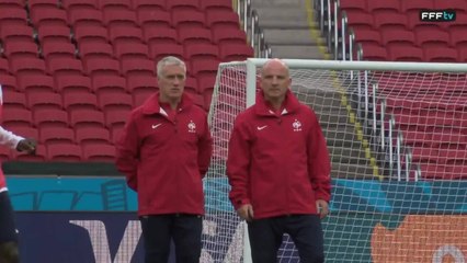 Ultime entraînement avant France-Honduras à Porto Alegre