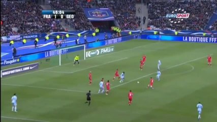 France - Géorgie (3-1) resumé et buts