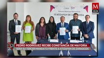 Otorgan constancia de mayoría a Pedro Rodríguez tras ganar elecciones en Atizapán, Edomex