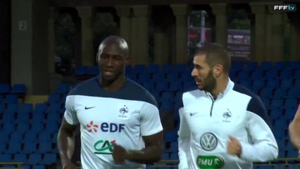 Ultime entraînement avant Arménie-France