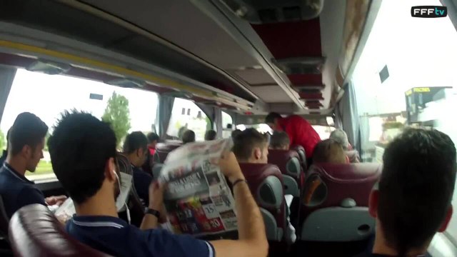 Le voyage Clairefontaine-Enghien avec les Bleus