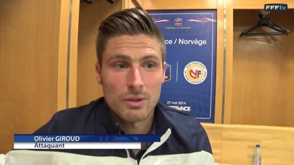 Réactions Giroud, Griezmann et Rémy (France-Norvège 4-0)
