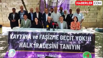 DBP ve DEM Parti Van İl Örgütleri Hakkari'deki Mitinge Katılım Çağrısı Yaptı