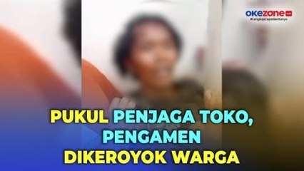 Pengamen Dikeroyok Warga Usai Pukul Ibu-Ibu Penjaga Toko di Bintaro
