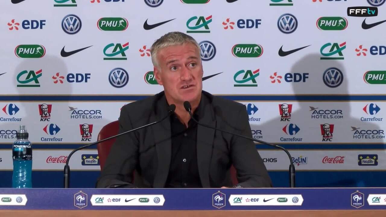 Didier Deschamps Karim Benzema est rayonnant