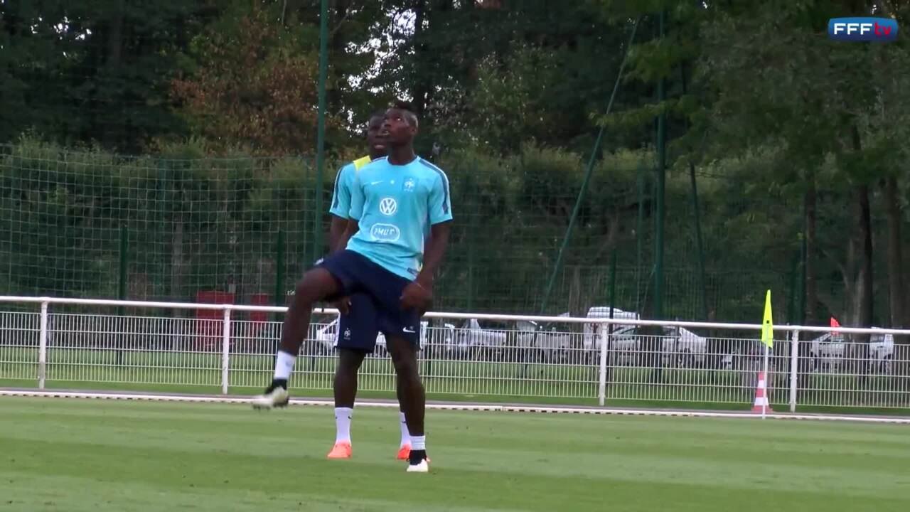 Gestes techniques de Pogba et Zouma