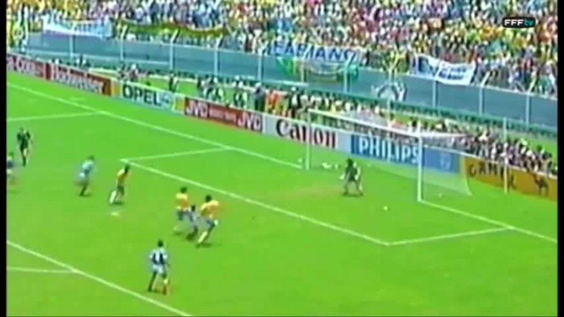 Fanion France Brésil 1986 Quart De Finale Coupe Du Monde Football - Ancien
