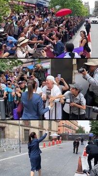 AMLO recibió a la virtual presidenta electa Claudia Sheinbaum