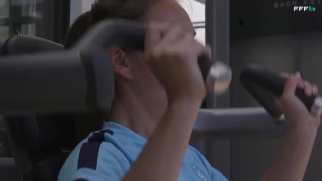 Coupe du Monde musculation et gainage avec les Bleues !
