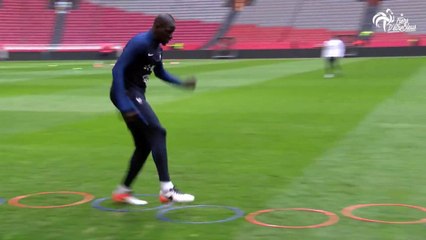 Séance de vivacité à la veille de Pays-Bas - France