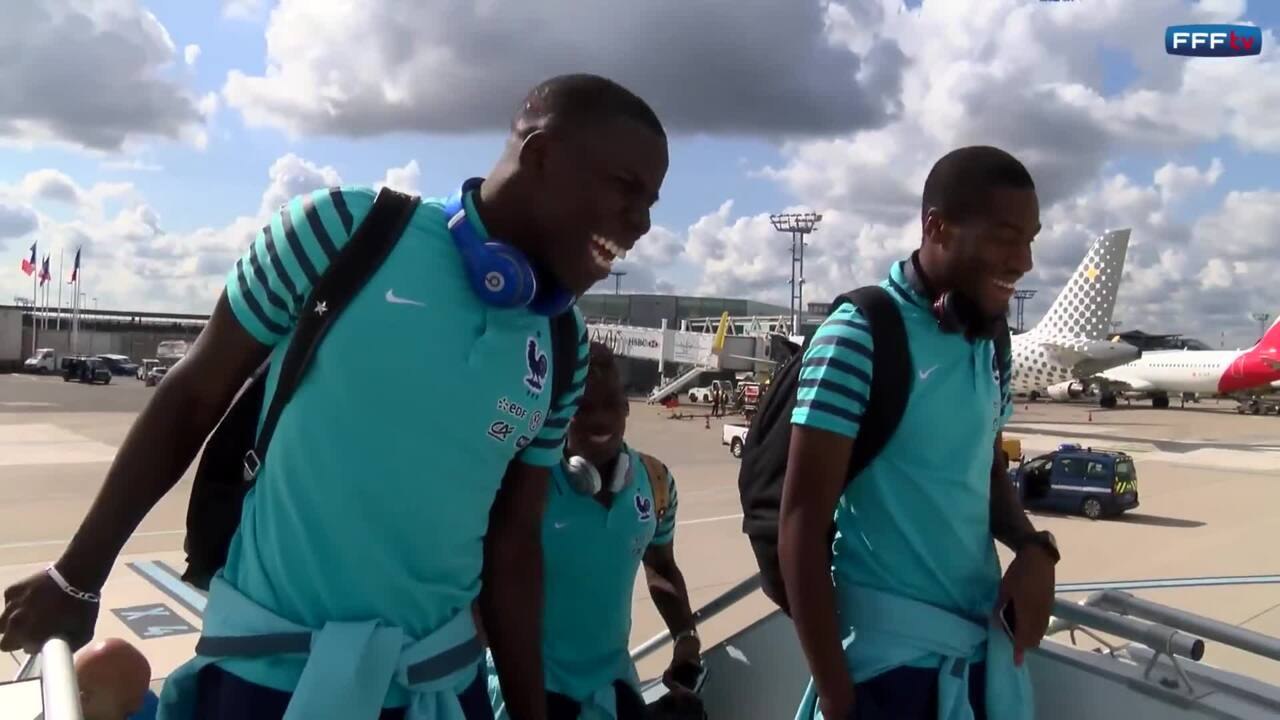 Le voyage Clairefontaine - Lisbonne avec les Bleus !