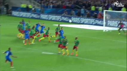 France - Cameroun, le coup franc somptueux de Dimitri Payet