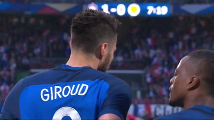 France-Ecosse 3-0, le premier but d'Olivier Giroud