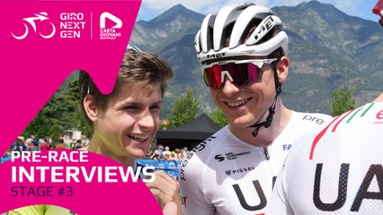 Giro Next Gen 2024 | Stage 3: pre-race interview
