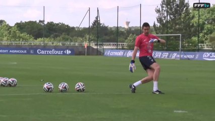 Impressionnant spécifique avec les gardiens des Bleus !