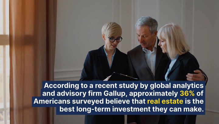 Americans Favor Real Estate As Top Long-Term Investment