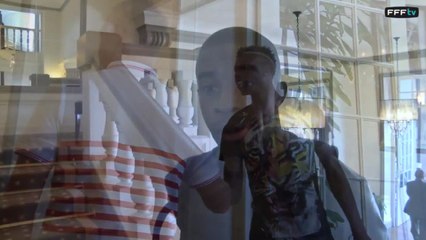 L'installation des Bleus à Clairefontaine !