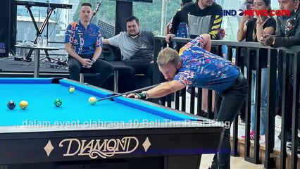 Seru! 10 Ball The Real King Hari Kedua, Albin Ouschan Sabet Gelar Juara