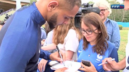 Ils ont rencontré les Bleus à Clairefontaine