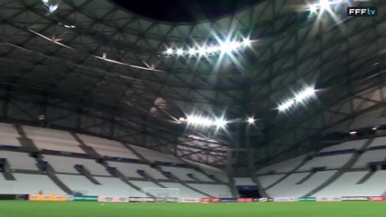 La séance avant France-Suède à Marseille