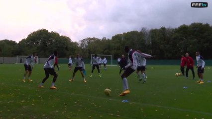 Toro de folie des Bleus à l'entraînement !