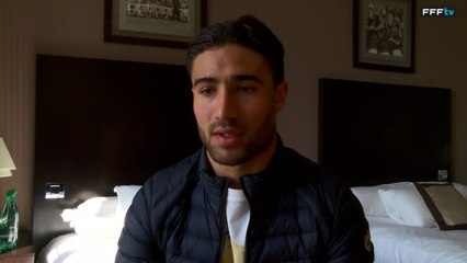 Nabil Fékir, ses premiers pas en Equipe de France !