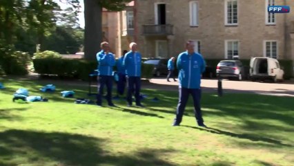 Coulisses de la photo officielle des Bleus