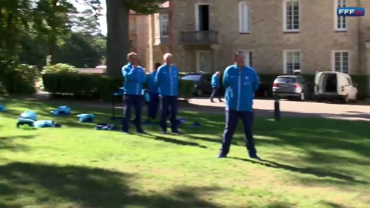 Coulisses de la photo officielle des Bleus