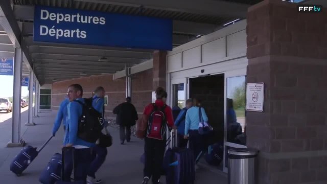 Coupe du Monde l'Equipe de France Féminine à Ottawa pour France-Mexique !