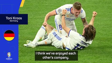 Kroos hopes to face Modric at Euro 2024