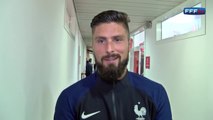 Réaction d'Olivier Giroud après Italie - France (1-3)