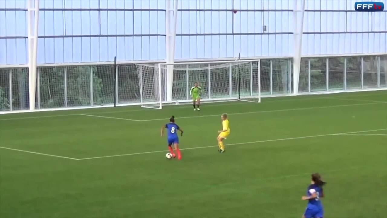 U17 Féminine, Euro 2017 France-Kazakhstan (17-0), le résumé