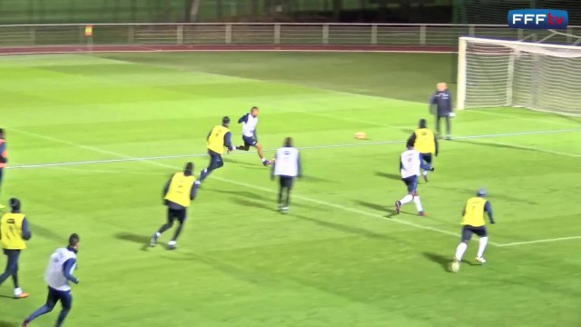 Courses et opposition à Clairefontaine