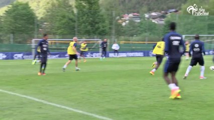 Le clip de l'entraînement en Autriche