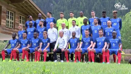 Les coulisses du shooting de la photo Euro 2016