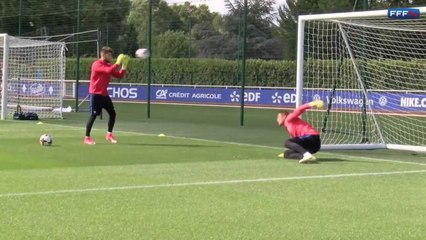 Travail spécifique pour les gardiens de but