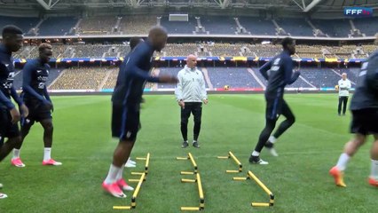 Dernière séance avant Suède-France