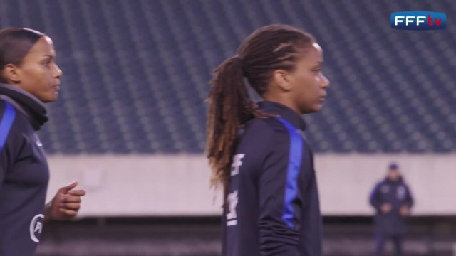 She Believes Cup premier entraînement des Bleues à Philadelphie