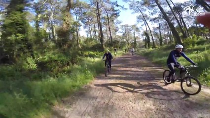 Au coeur de la sortie VTT avec les Bleus !