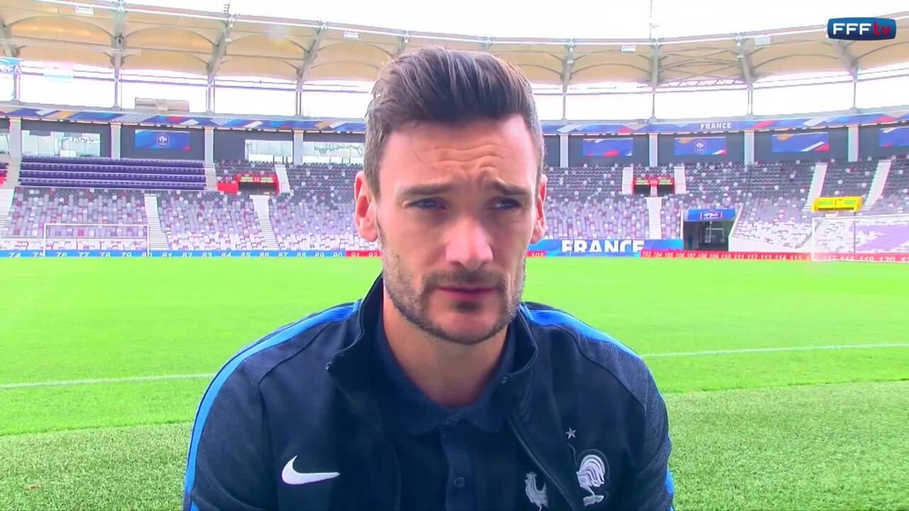 Interview Lloris avant France - Luxembourg