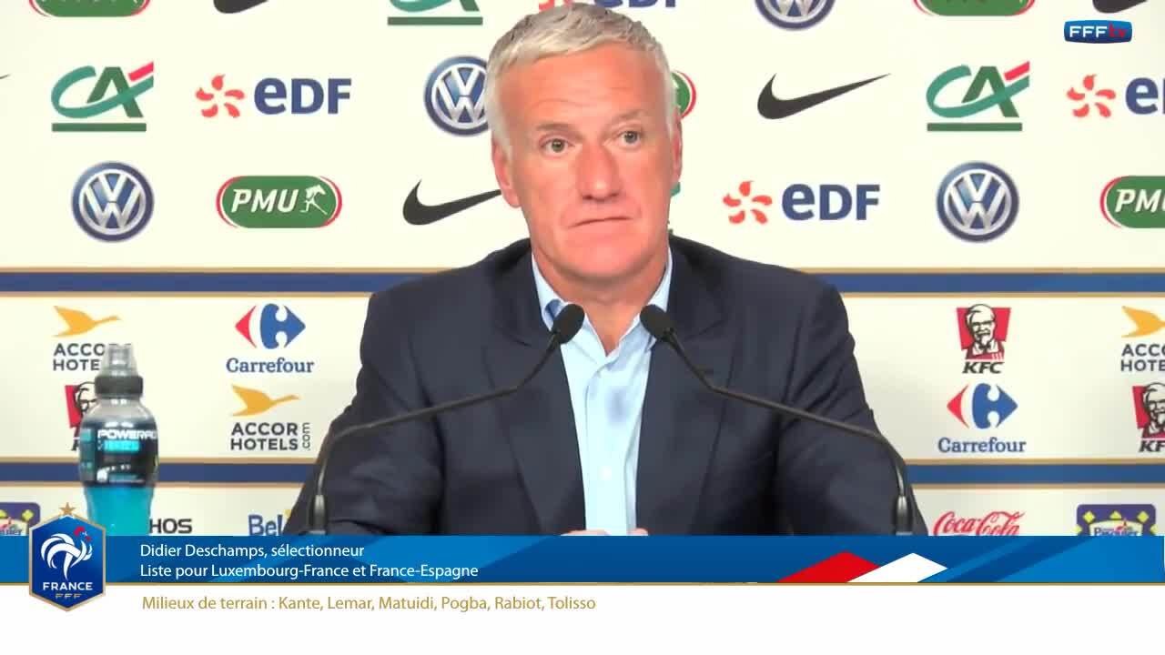 Replay de la conférence de Didier Deschamps