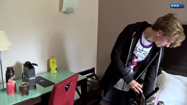 Antoine Griezmann s'installe à Clairefontaine