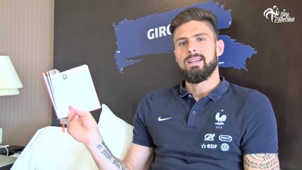Euro 2016 Une journée avec Olivier Giroud à Clairefontaine