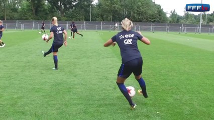 Euro 2017 entraînement et match d'ouverture pour les Bleues
