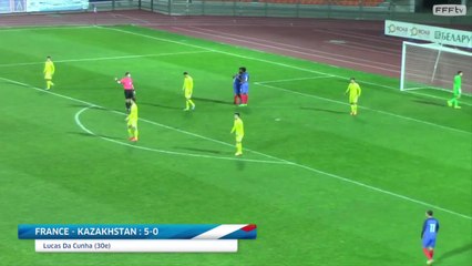 U17, 1er tour Euro 2018 France - Kazakhstan (5-0), le résumé