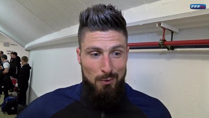 La réaction d'Olivier Giroud