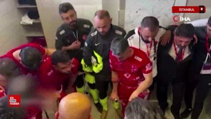 Ampute Milli Takımı'nın İsrail maçı öncesi motivasyon konuşması gündem oldu