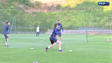 Toro et tennis-ballon à Clairefontaine samedi