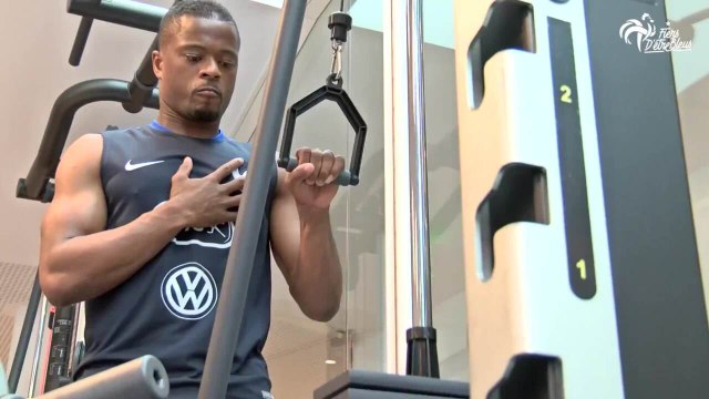 1 minute en salle avec l'Equipe de France à Clairefontaine